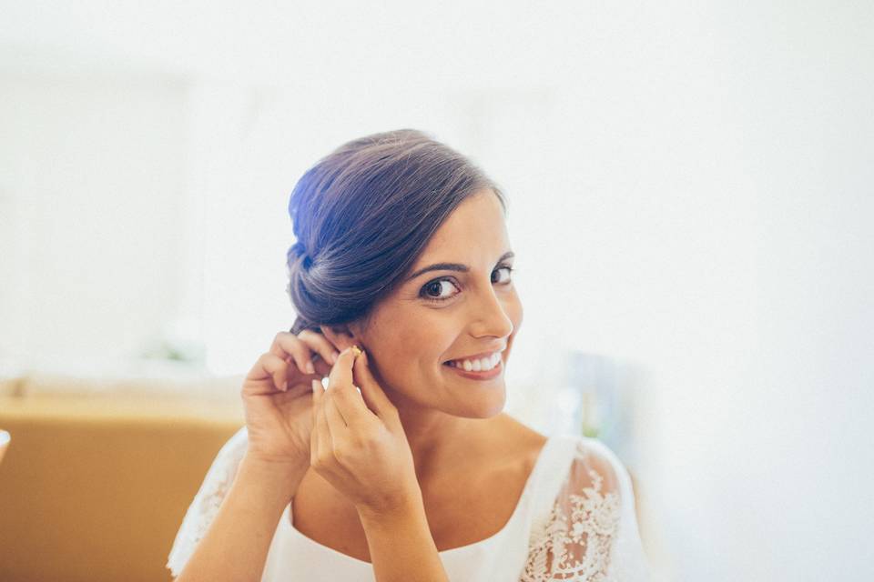 Preparación de la novia.