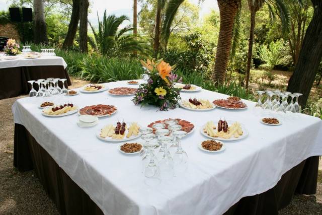 Aperitivo al exterior