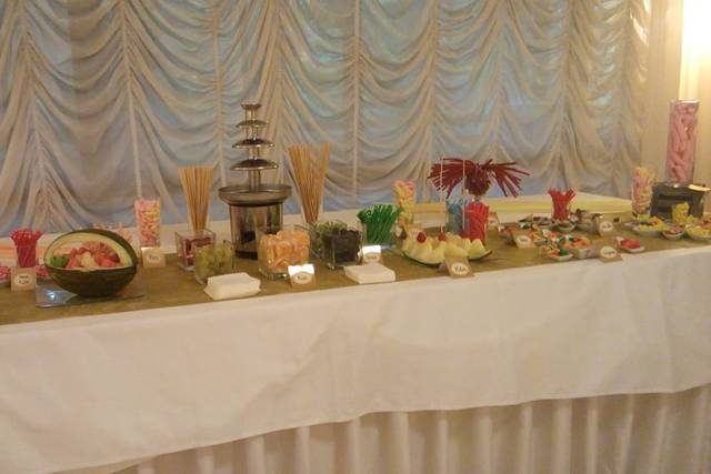 Mesa dulce para eventos