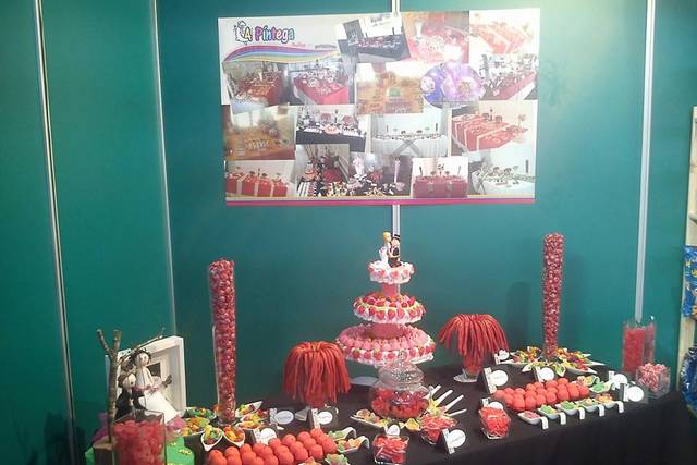 Rincón dulce para bodas
