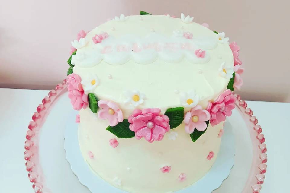 Tarta flores