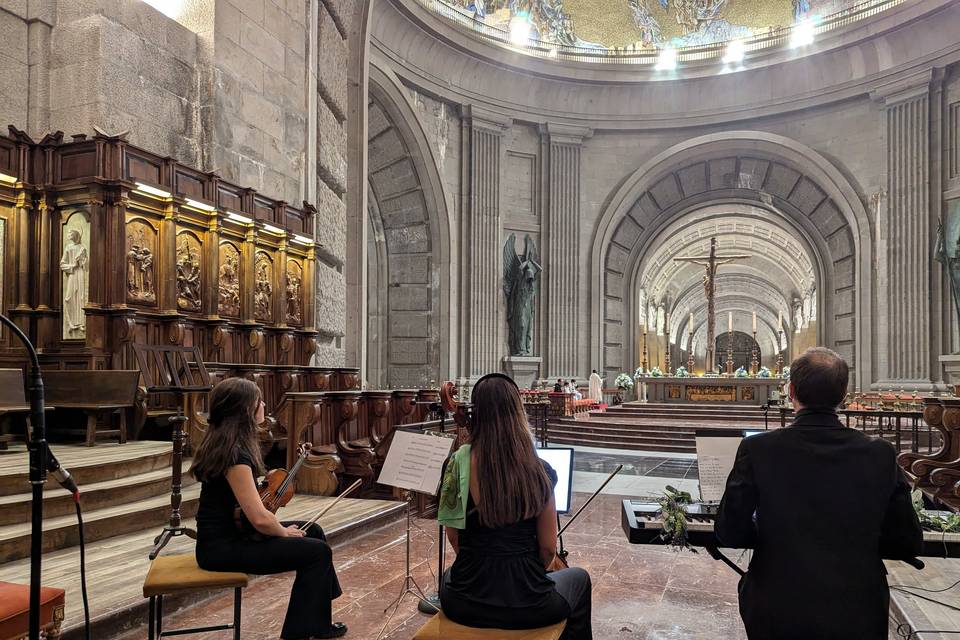 Trío de violín, chelo y piano