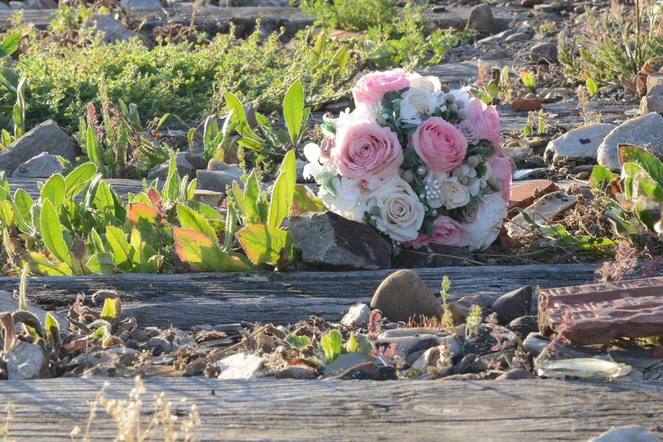 Bouquet con boutonniere