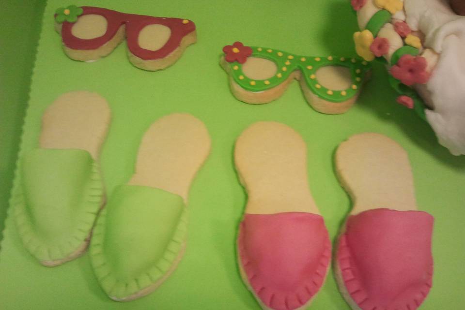 Detalle de galletas picnic