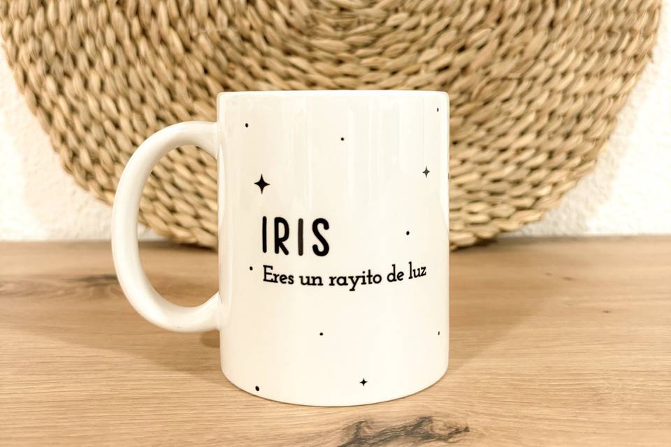 Taza nombre + frase