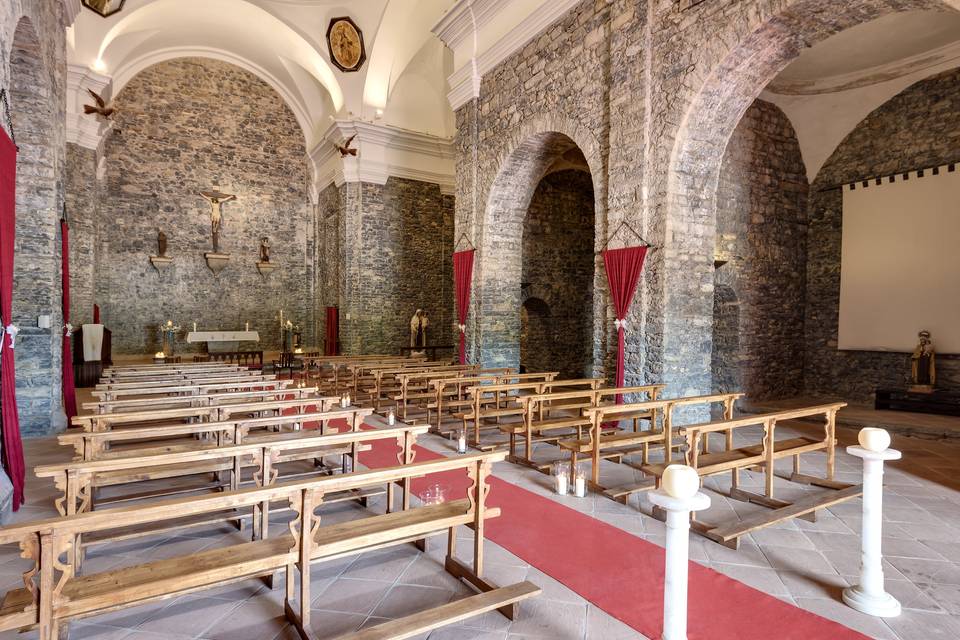 Interior Iglesia del Carmen