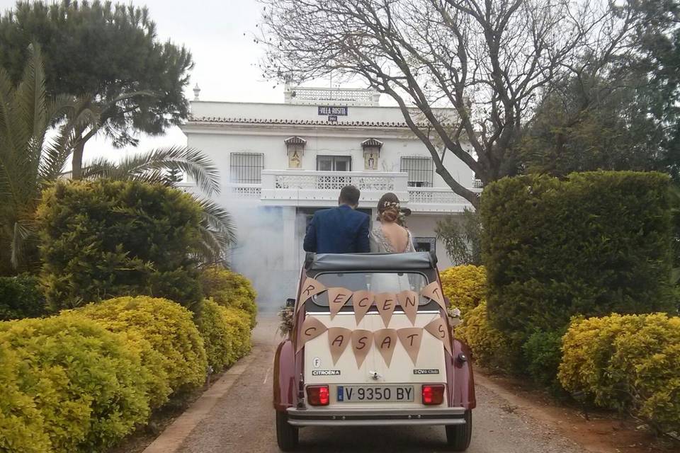 Boda en 2cv