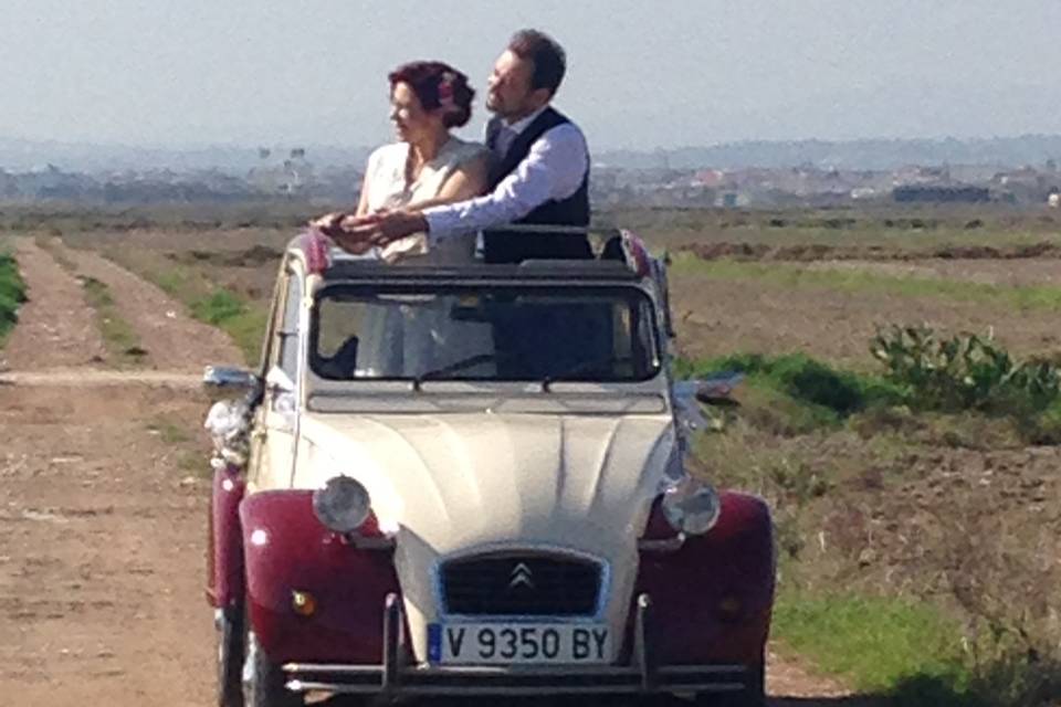 Boda en 2cv