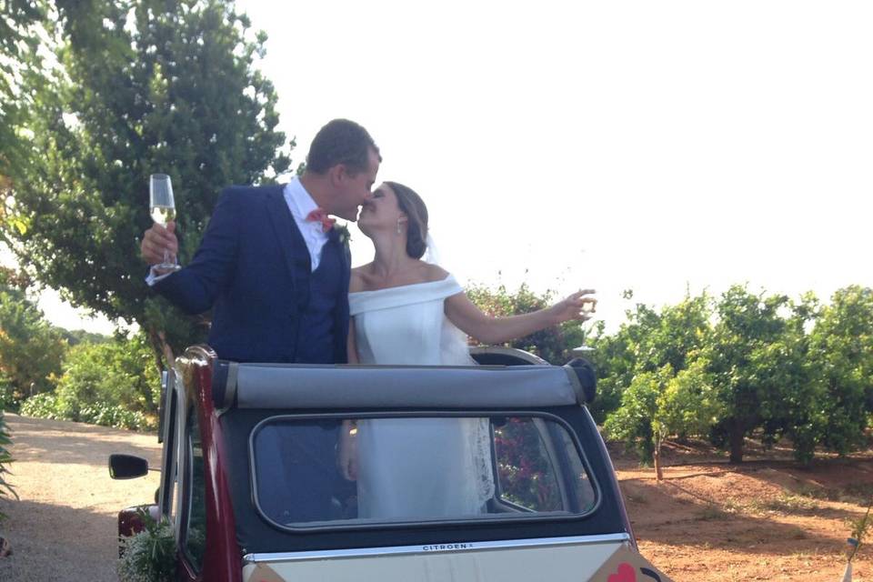 Boda en 2cv