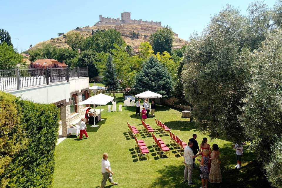 Boda jardines