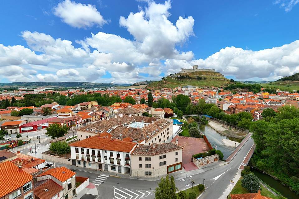 Foto aérea Peñafiel