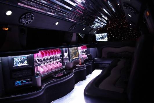 Interior Hummer Rosa