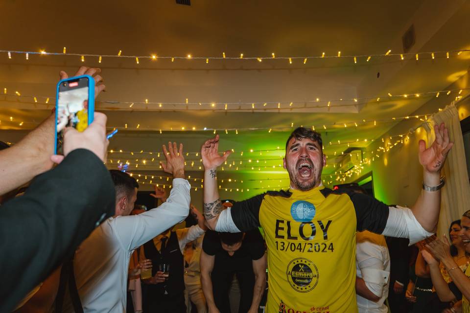 Fotografía de boda - baile