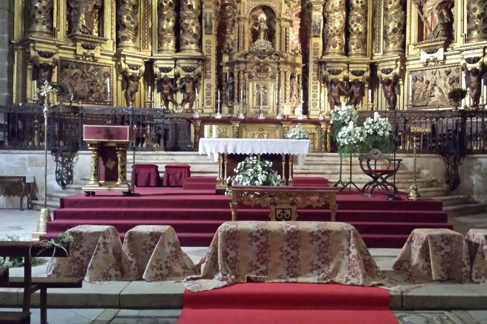 Decoración iglesia Candelaria