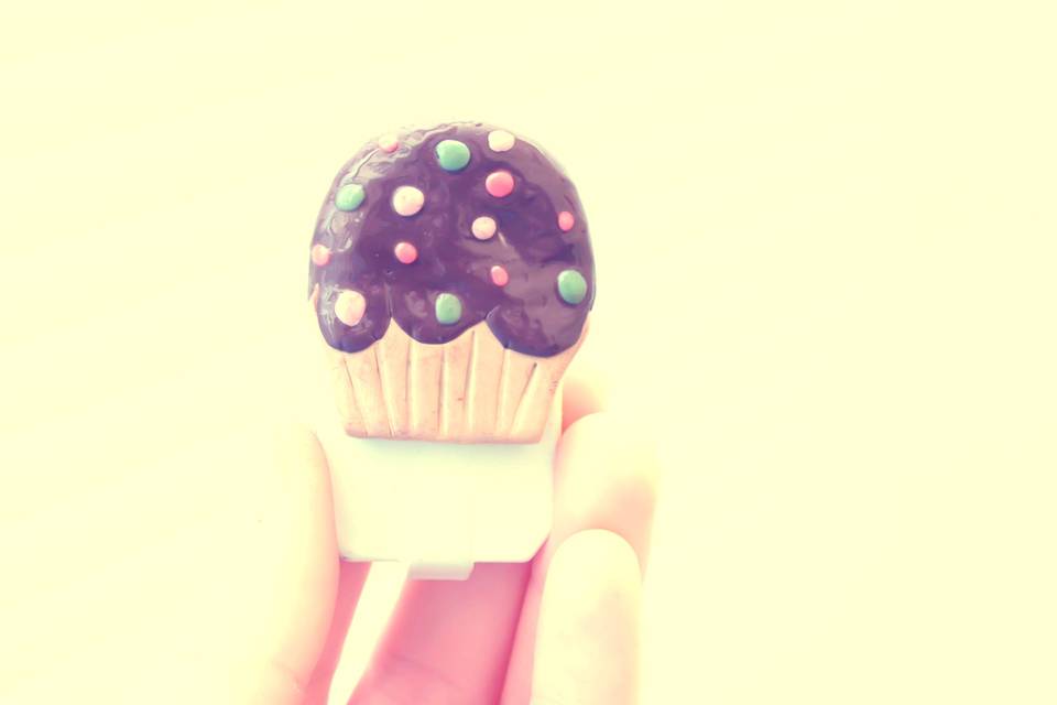 Colgador cupcake