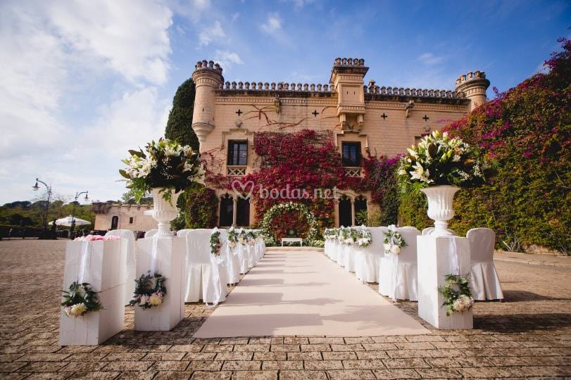 Ceremonia en castillo