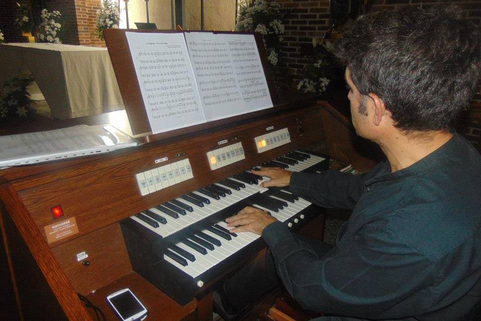 Boda con organista profesional