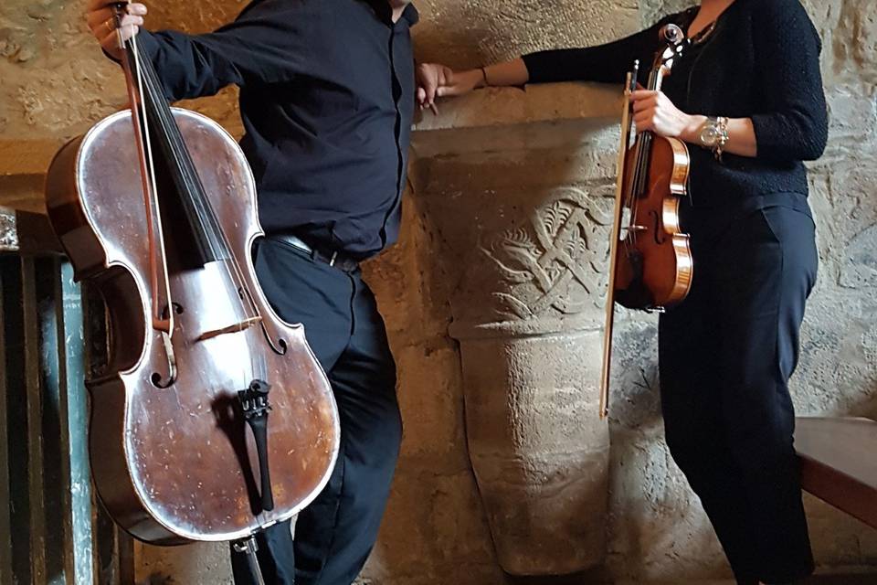 Dúo de violín y violonchelo