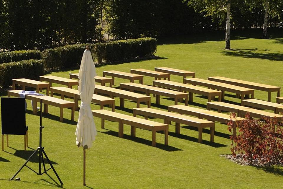 Instalación para boda religios