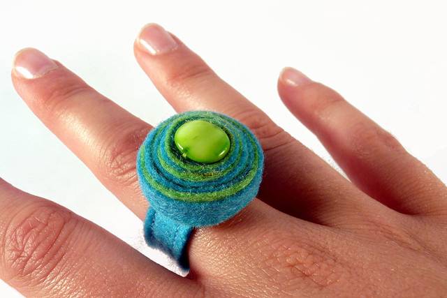 Anillo de fieltro