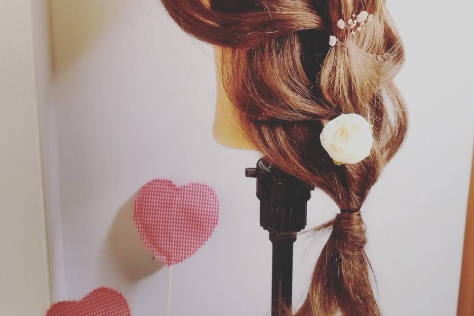 Trenza romántica