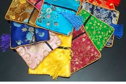 Carteras de seda