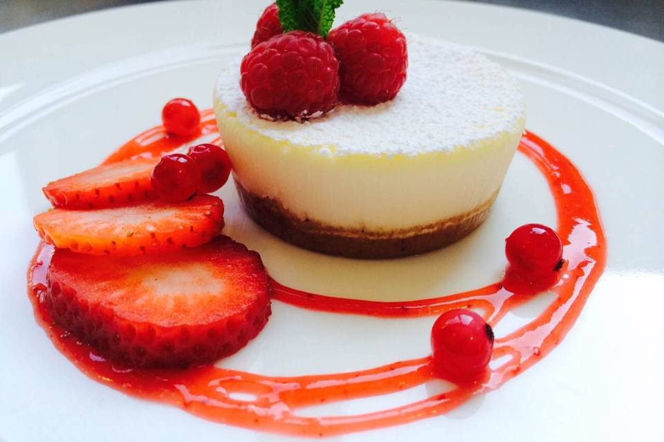 Cheese cake con frutos rojos