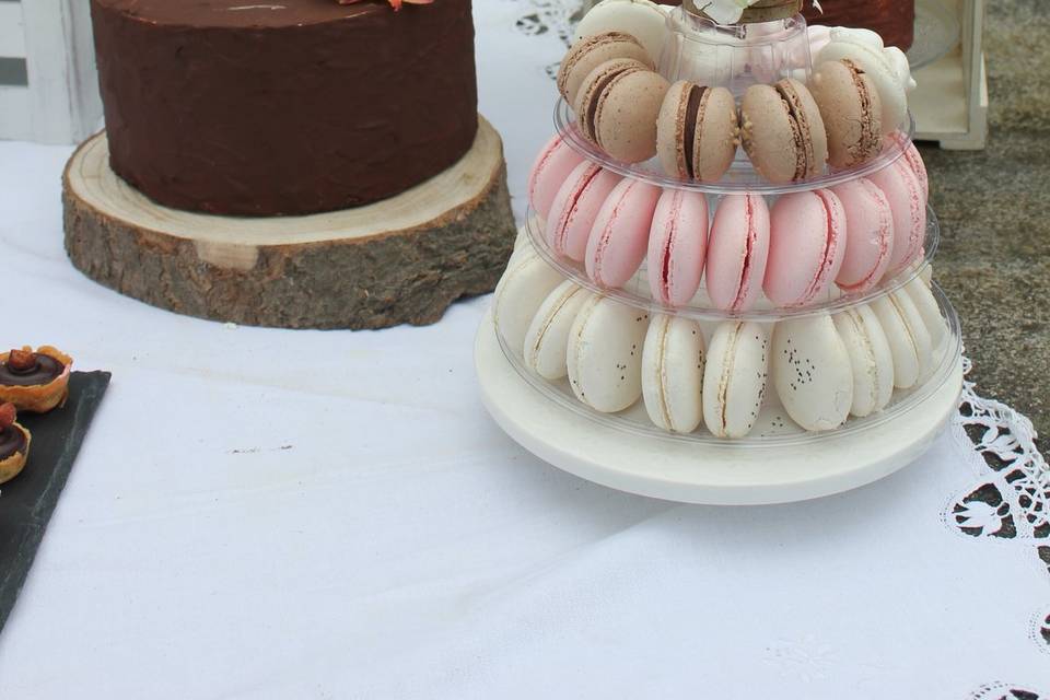 Detalle de mesa dulce