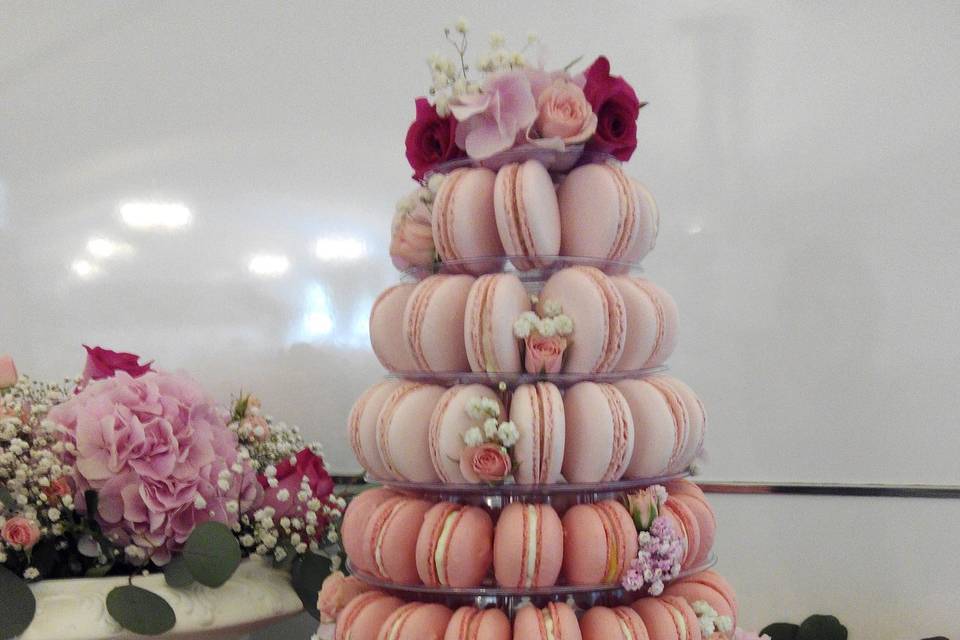 Torre de macarons