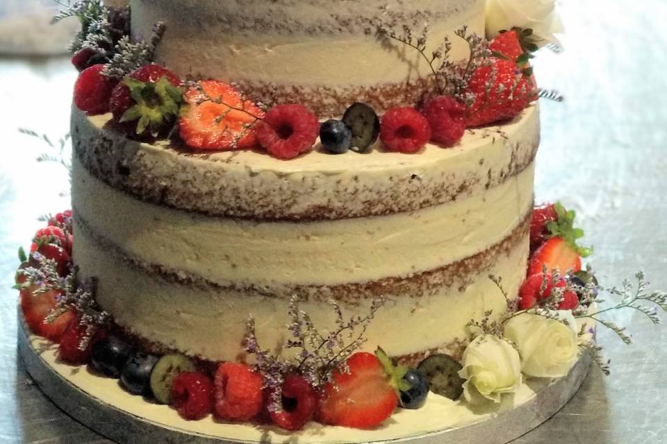 Naked cake