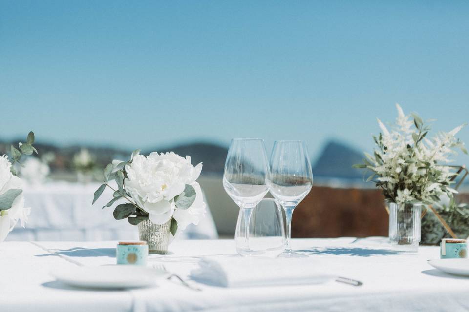 Bodas en la Cliff Terrace