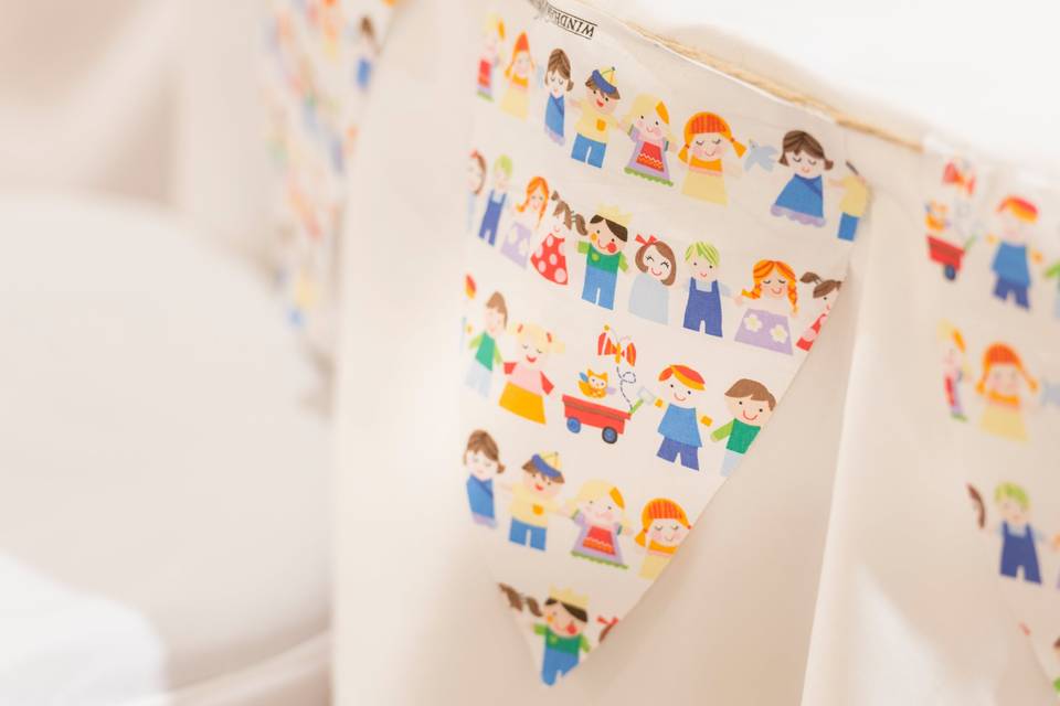 Detalle de mesa infantil