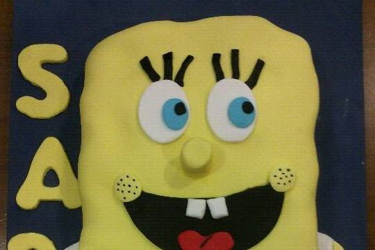 Tarta Bob Esponja