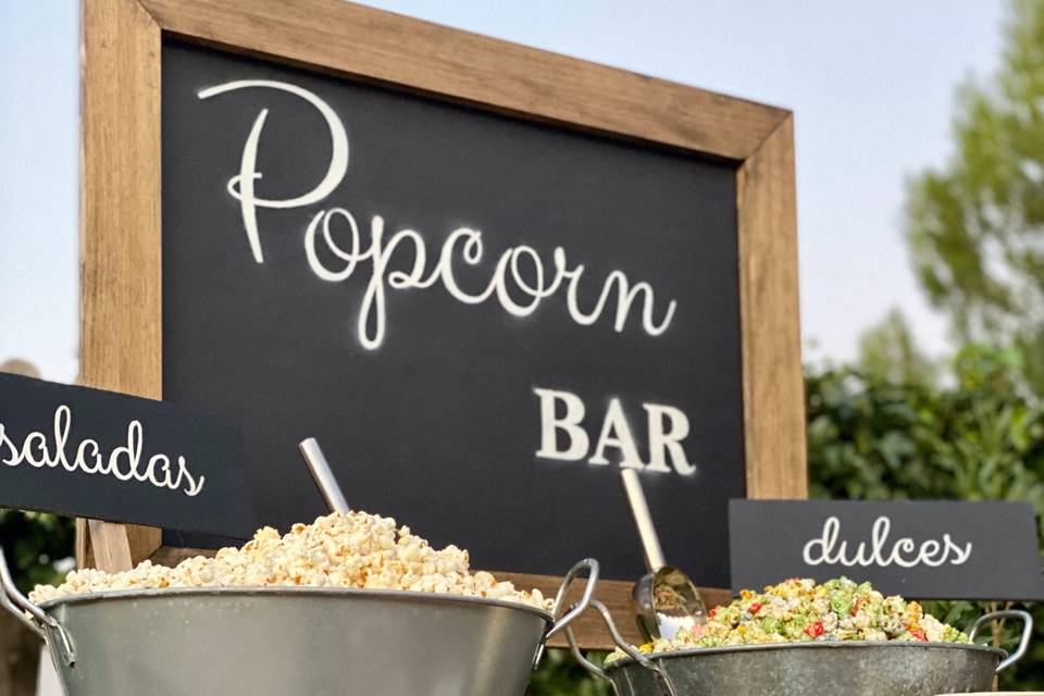 Popcorn bar - cómoda