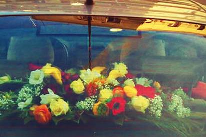 Flores para el interior del coche
