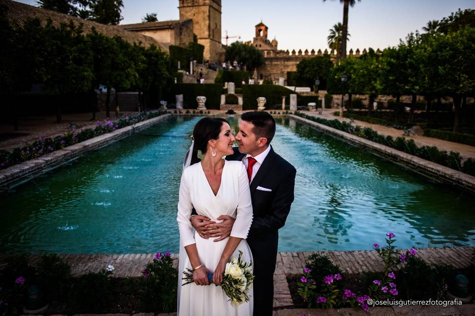 Boda en Alcazar, Córdoba