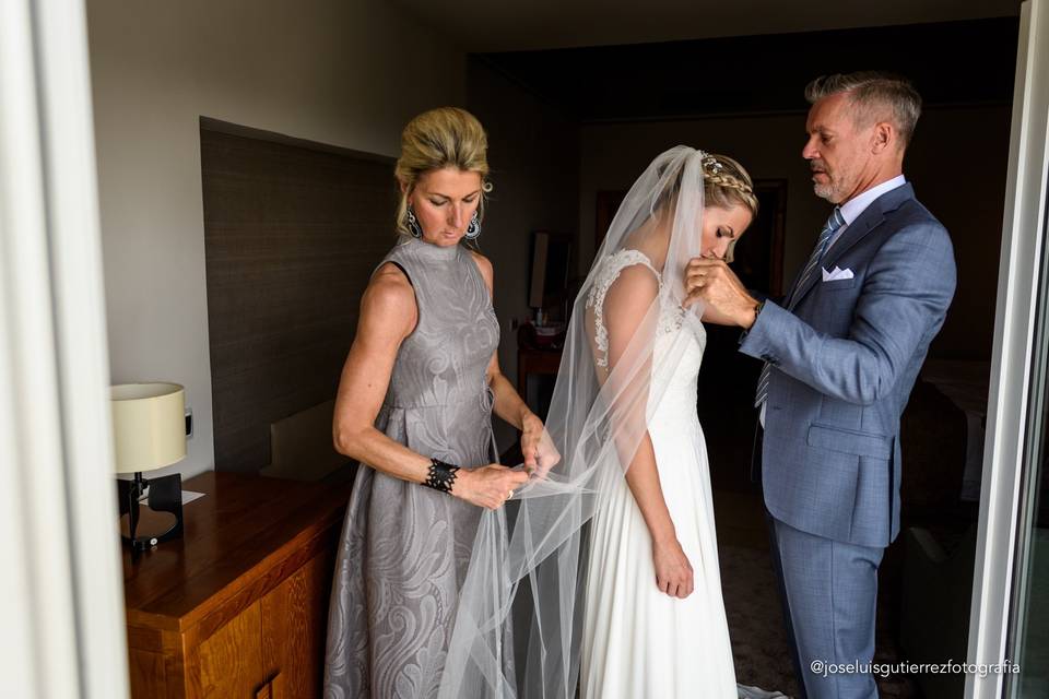 Boda en Parador, Córdoba