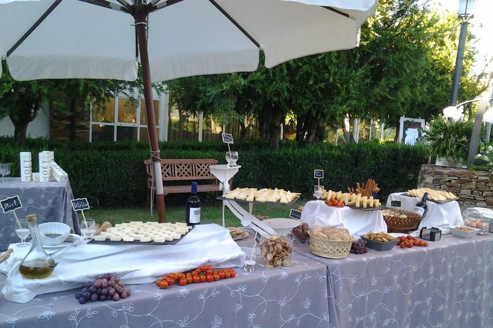 Buffet de quesos