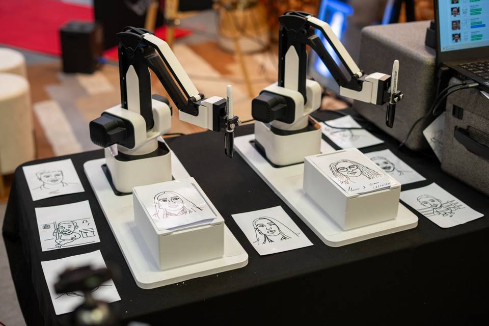 Robot Retratos con IA
