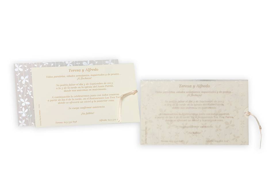 Invitación boda