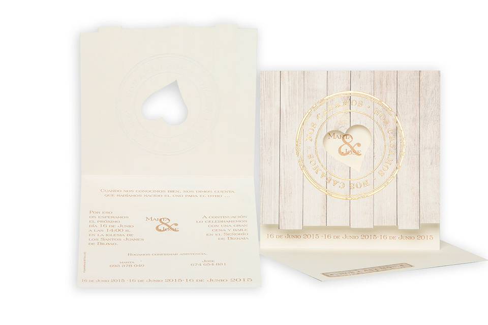 Invitación boda