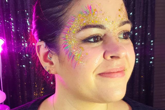 Makeup fantasía & neón