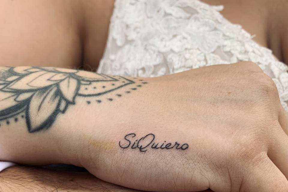 Ejemplo tattoo novios