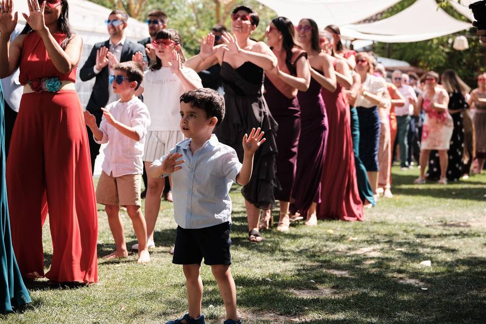FIESTA EN EXTERIOR BODA