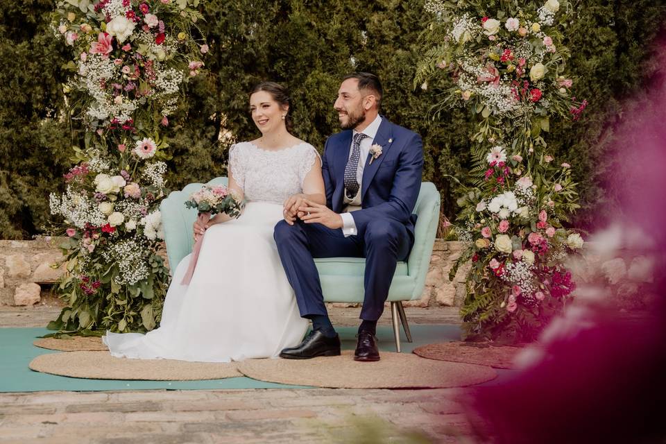Boda finca el jardín Molinos