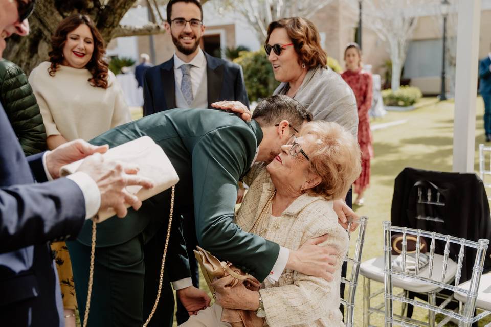 Familia de los novios
