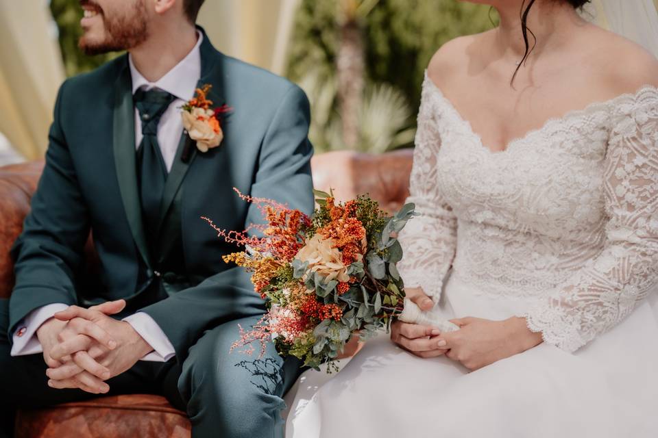 Ramo de flores novia