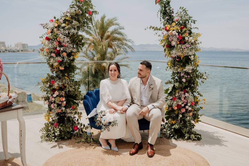 BODA JUNTO AL MAR