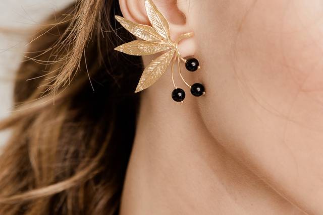 Pendientes OLIVA LEAF ORO - Joyas originales – Dime Que Me Quieres