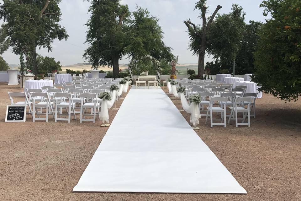 Ceremonia civil en Jardín